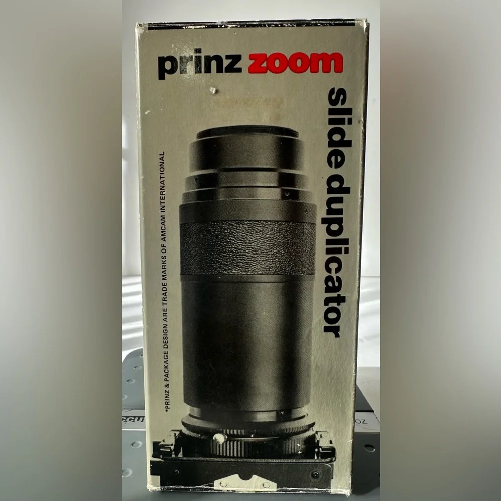 Prinz Zoom Slide Duplicator 1x-2x Japan 515 Film Photo Camera T-Mount